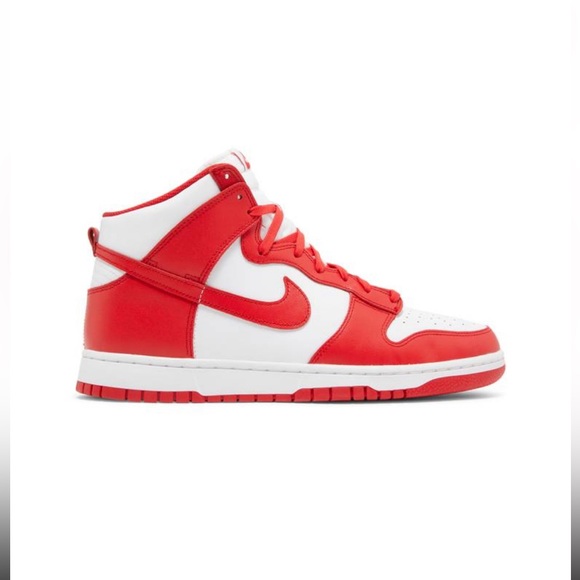 NIKE DUNK HIGH- championship red - Picture 3 of 3